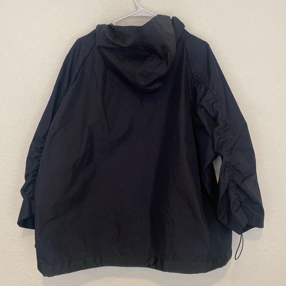 Marina Rinaldi Hooded Zip Up Jacket Black - Picture 10 of 13